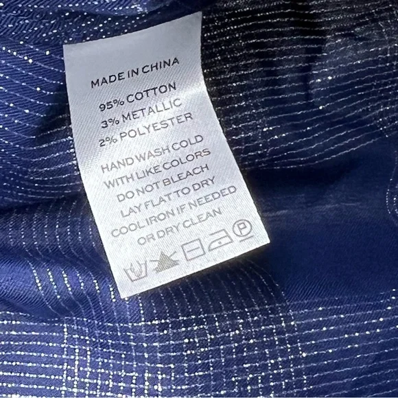 NEW Hill House The Katherine Glitter Check Navy
Nap Dress, size M - Picture 6 of 6